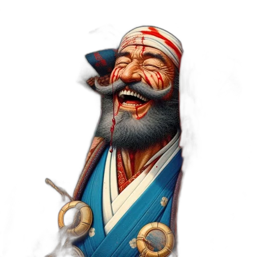 staff, face, sword, hat transparent PNG cut-out