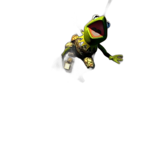animal, creature, dragon, staff transparent PNG cut-out