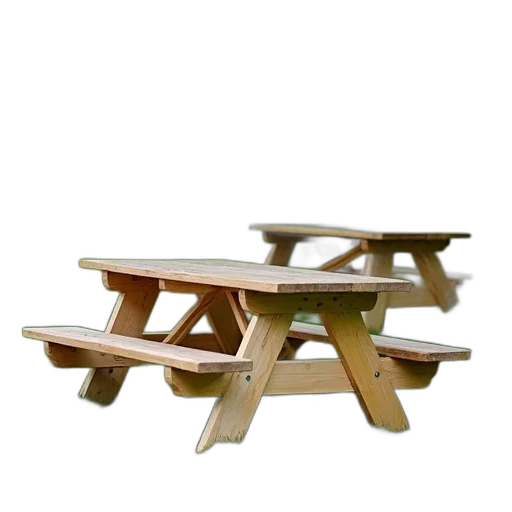 furniture, 3d render, park, two transparent PNG cut-out
