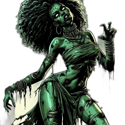 comic book art, concept art, fantasy art, cartoon transparent PNG cut-out