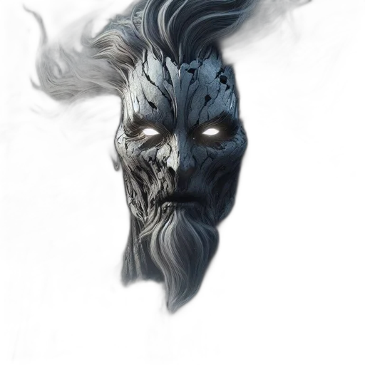 mask, face, dragon, creature transparent PNG cut-out