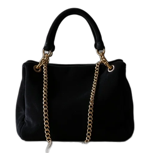 dark, black, velvet, handbag transparent PNG cut-out