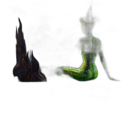 creature, dragon, animal, hair transparent PNG cut-out