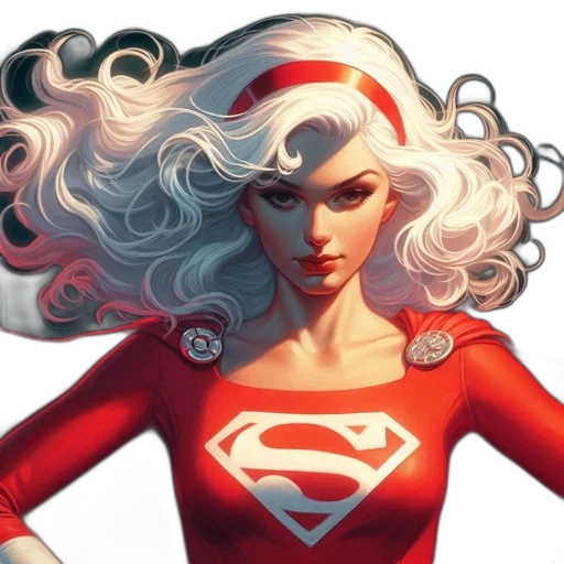 comic book art, concept art, fantasy art, woman transparent PNG cut-out