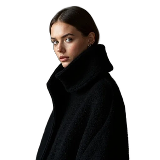 jacket, face, staff, dress transparent PNG cut-out