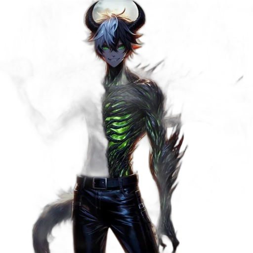 creature, dragon, animal, staff transparent PNG cut-out