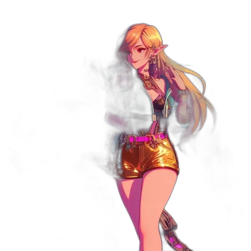 dress, concept art, fantasy art, pixel art transparent PNG cut-out