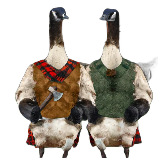 jacket, animal, concept art, two transparent PNG cut-out