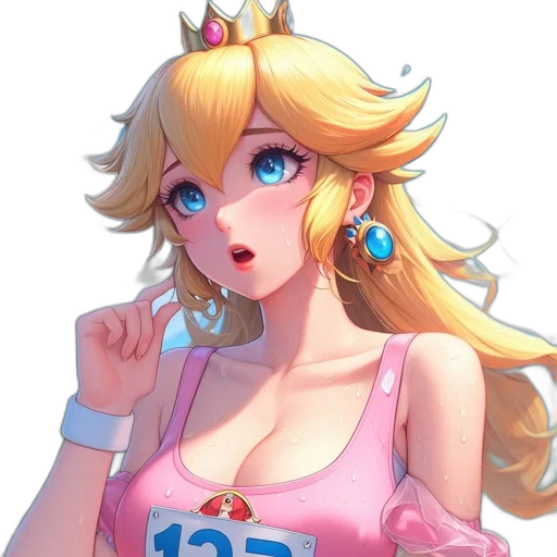 dress, crown, face, concept art transparent PNG cut-out