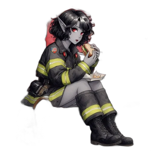 staff, food, weapon, jacket transparent PNG cut-out