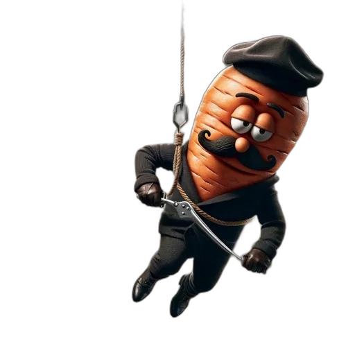 staff, weapon, food, sword transparent PNG cut-out
