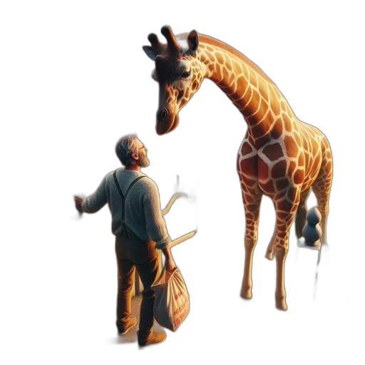 animal, creature, staff, umbrella transparent PNG cut-out