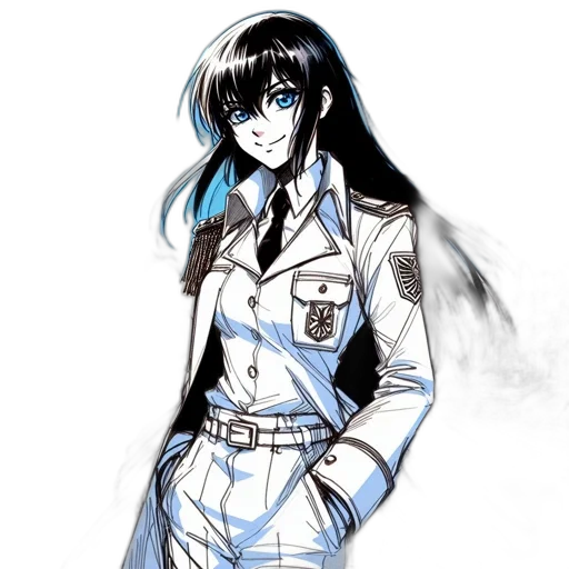 staff, jacket, dress, concept art transparent PNG cut-out