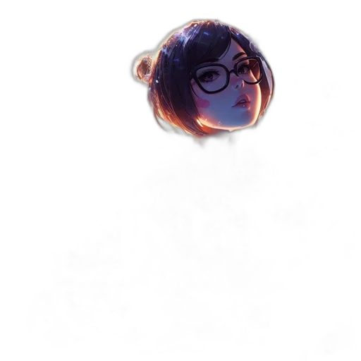 staff, face, mask, creature transparent PNG cut-out