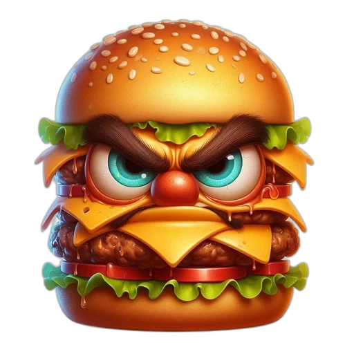 food, face, animal, creature transparent PNG cut-out