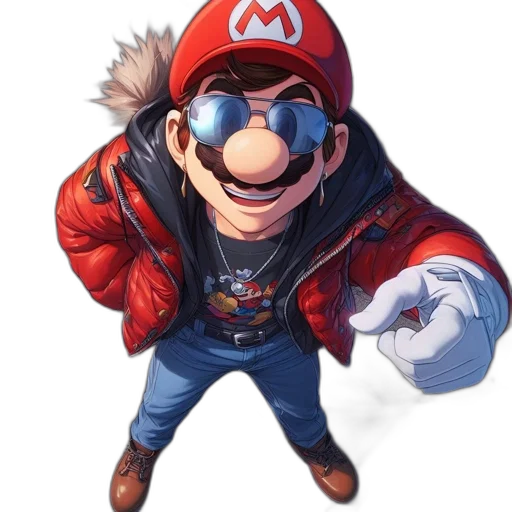 jacket, mask, hat, face transparent PNG cut-out