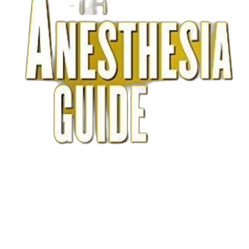 anesthesia, guide, arthur, atchabahian transparent PNG cut-out