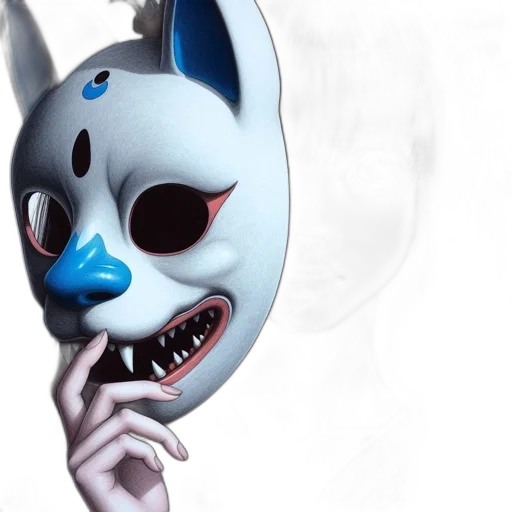 mask, creature, animal, face transparent PNG cut-out