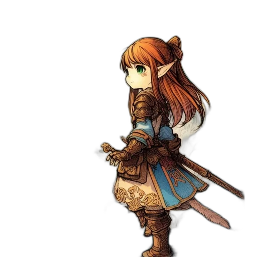 staff, sword, weapon, fantasy art transparent PNG cut-out