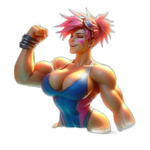 weapon, robot, dress, staff transparent PNG cut-out