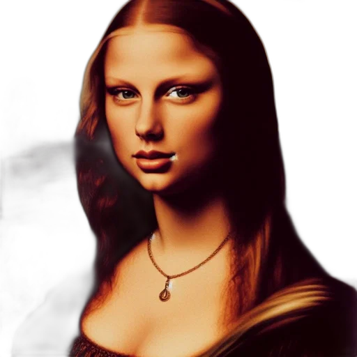 jewelry, face, hair, photorealistic transparent PNG cut-out