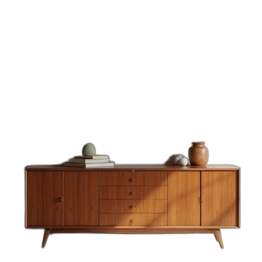 furniture, 3d render, photorealistic, earth tones transparent PNG cut-out