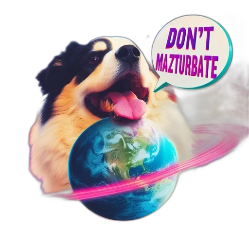 animal, umbrella, vaporwave, astral transparent PNG cut-out