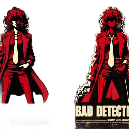 jacket, concept art, comic book art, cartoon transparent PNG cut-out