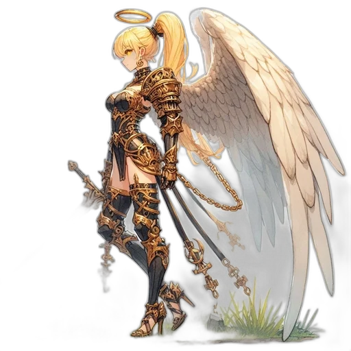 dragon, weapon, sword, staff transparent PNG cut-out