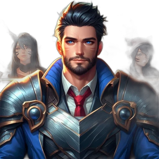 staff, face, sword, fantasy art transparent PNG cut-out