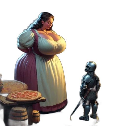 robot, dress, food, concept art transparent PNG cut-out