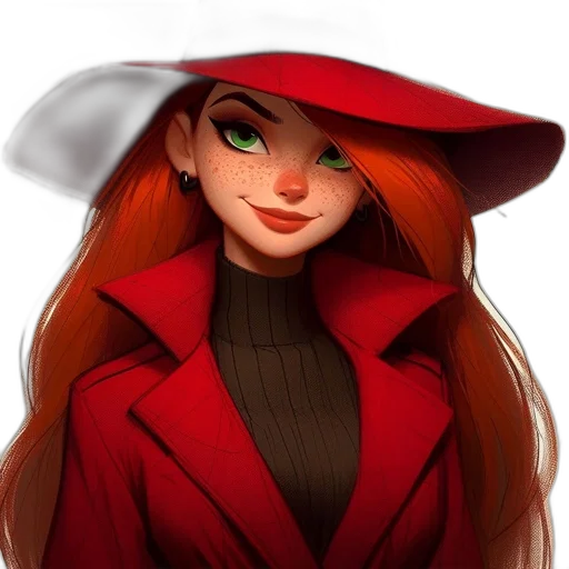 hat, jacket, staff, face transparent PNG cut-out