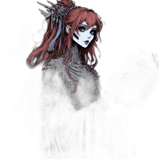 mask, creature, staff, crown transparent PNG cut-out
