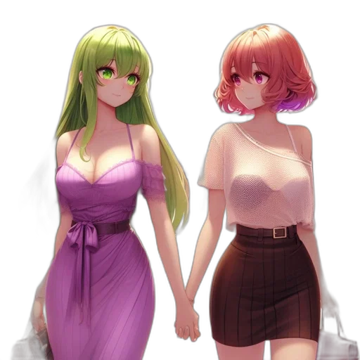 dress, concept art, pixel art, 3d render transparent PNG cut-out