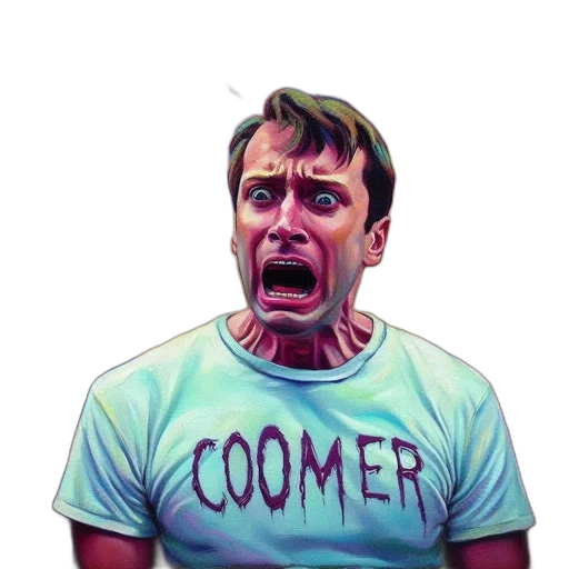 face, jacket, comic book art, concept art transparent PNG cut-out