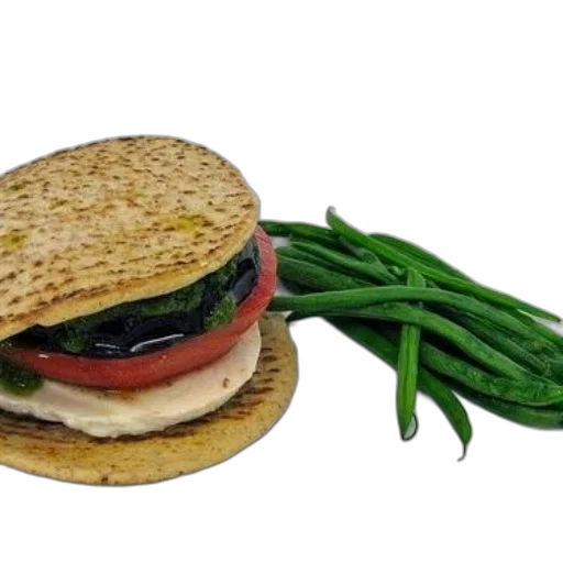 food, hat, 3d render, sandwich transparent PNG cut-out