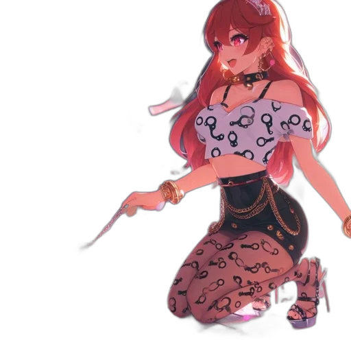 dress, weapon, concept art, anime transparent PNG cut-out