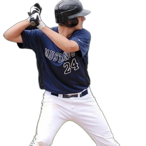 baseball, player, wearing, blue transparent PNG cut-out