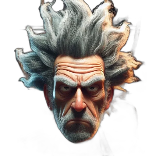 face, mask, hair, staff transparent PNG cut-out