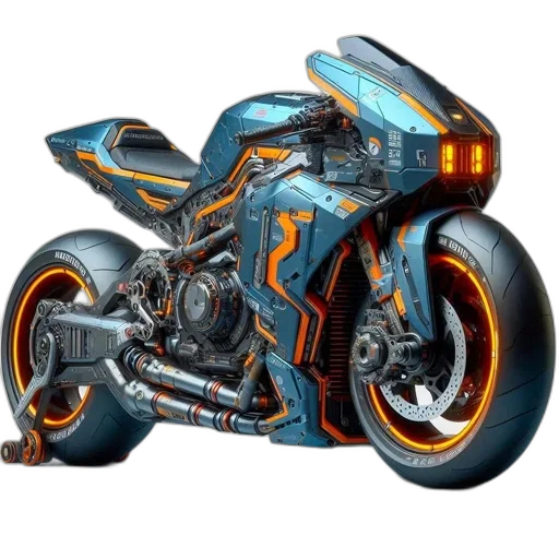 weapon, photorealistic, concept art, 3d render transparent PNG cut-out