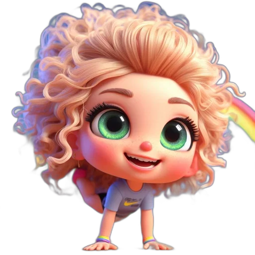 hair, face, staff, crown transparent PNG cut-out