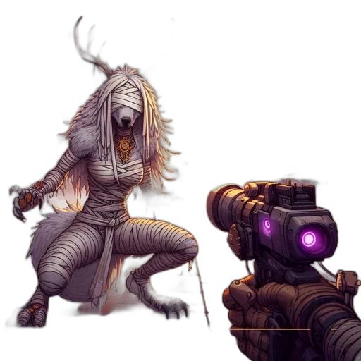 creature, robot, weapon, animal transparent PNG cut-out