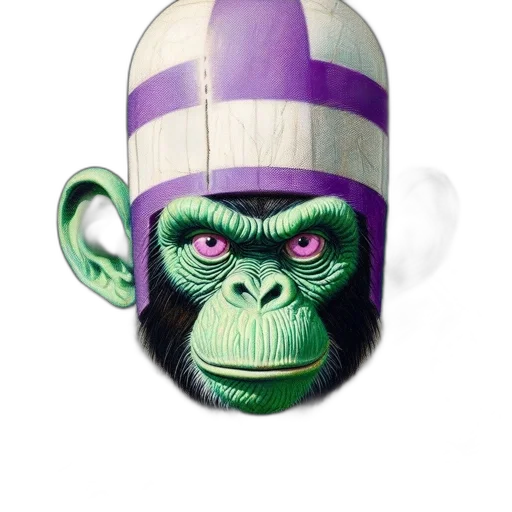 mask, hat, animal, concept art transparent PNG cut-out