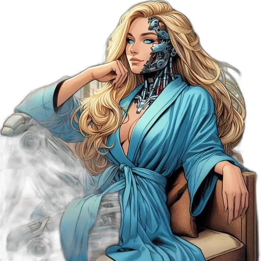 dress, jewelry, fantasy art, comic book art transparent PNG cut-out