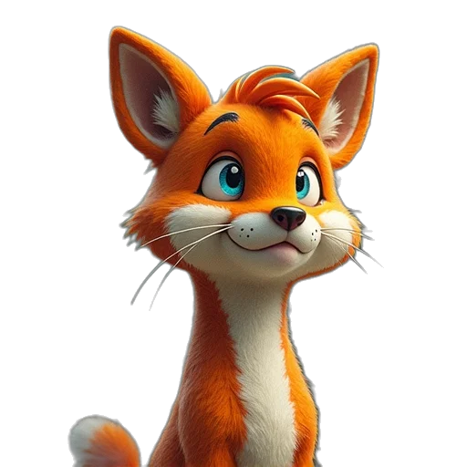 staff, animal, 3d render, concept art transparent PNG cut-out