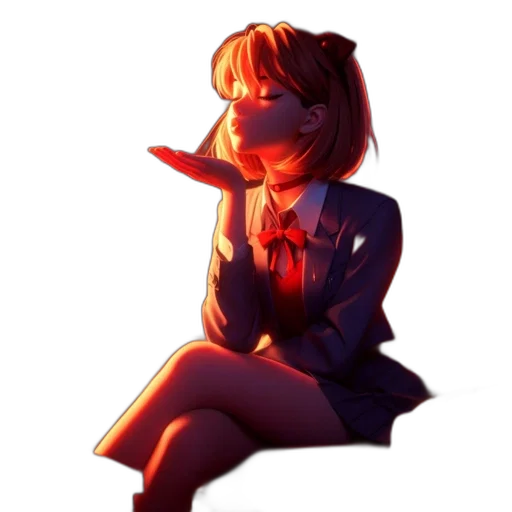 jacket, mask, face, staff transparent PNG cut-out