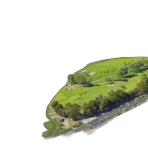 3d render, photorealistic, aerial, view transparent PNG cut-out
