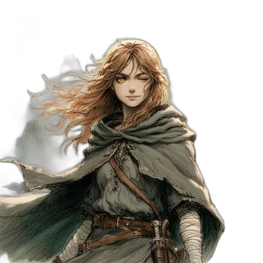 sword, staff, weapon, fantasy art transparent PNG cut-out