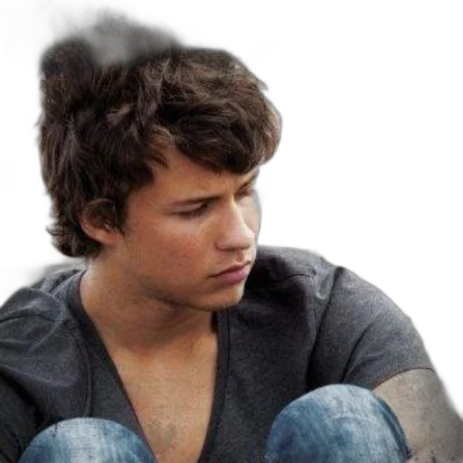 hair, photorealistic, young, man transparent PNG cut-out