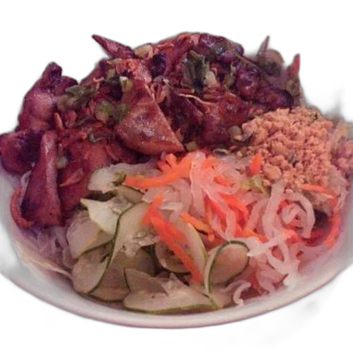 food, bowl, meat, vegetables transparent PNG cut-out
